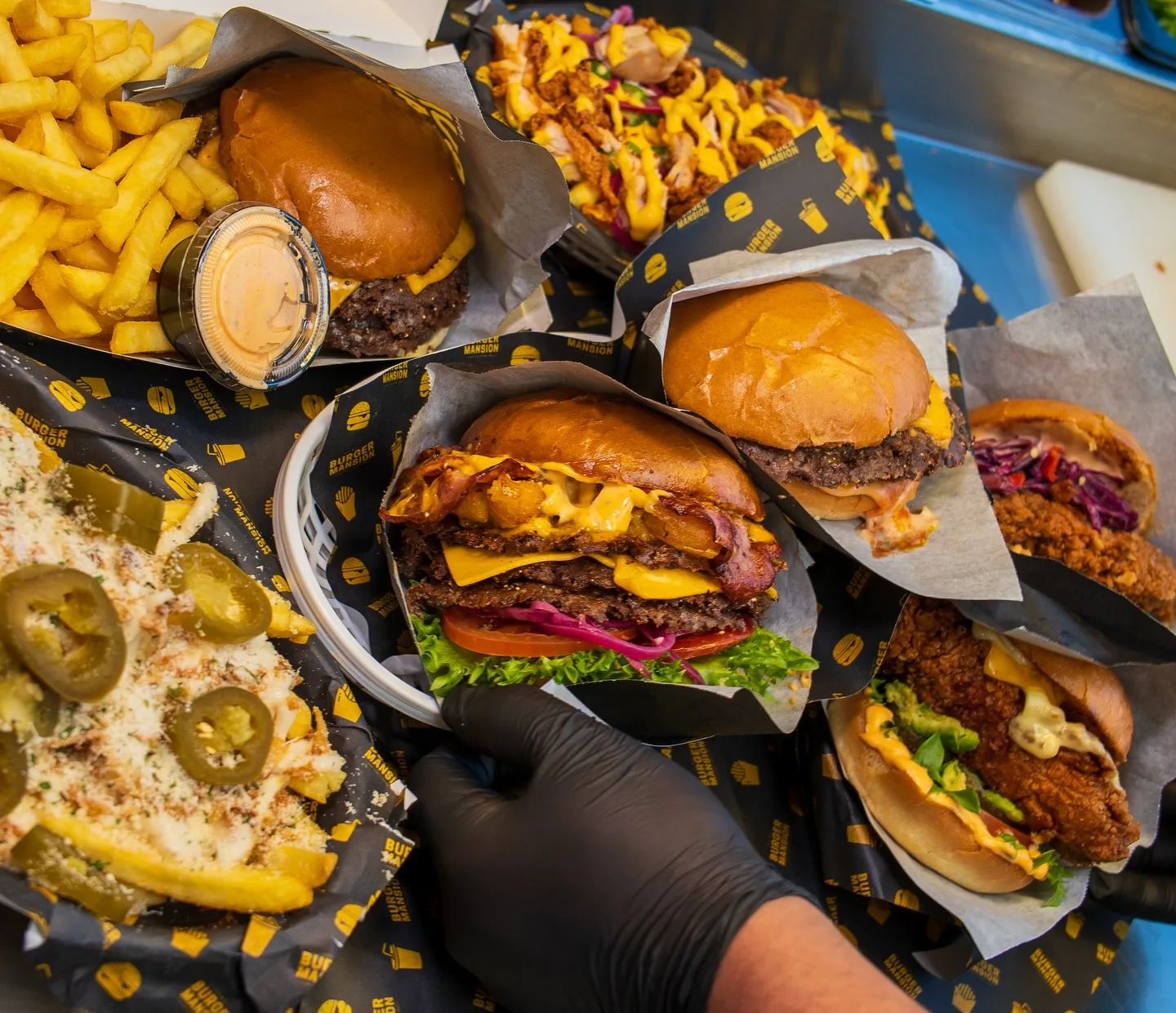 Burger Mansion Barkarby — kommer snart